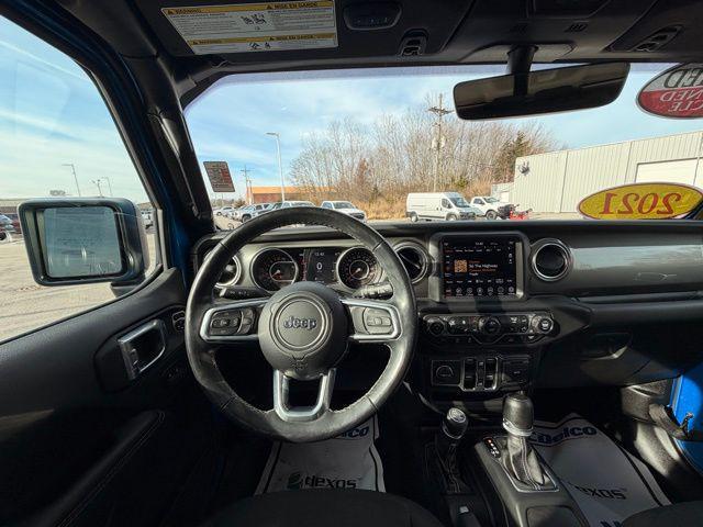 used 2021 Jeep Wrangler Unlimited car, priced at $29,500