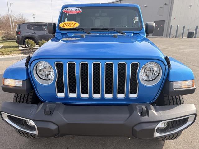 used 2021 Jeep Wrangler Unlimited car, priced at $29,500