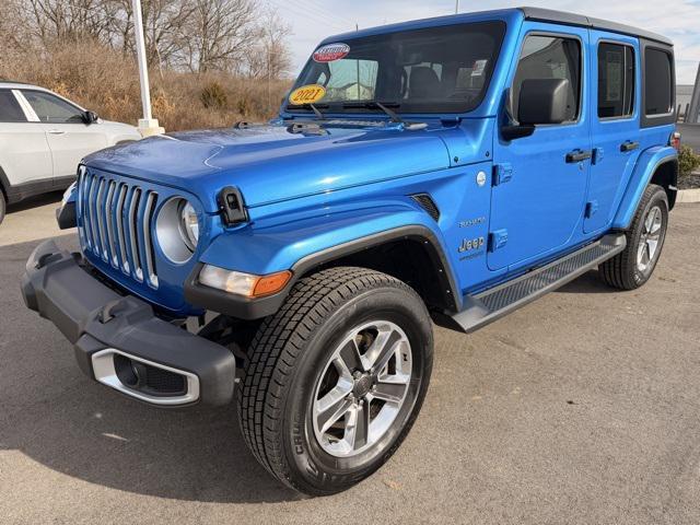 used 2021 Jeep Wrangler Unlimited car, priced at $29,500