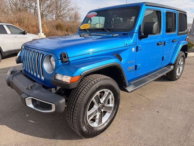 used 2021 Jeep Wrangler Unlimited car, priced at $29,500
