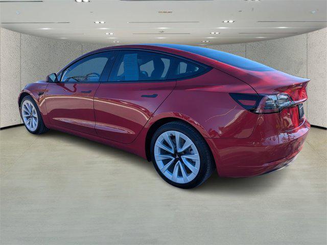 used 2022 Tesla Model 3 car, priced at $25,511