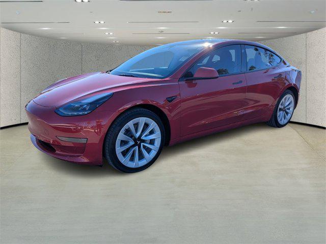 used 2022 Tesla Model 3 car, priced at $25,511