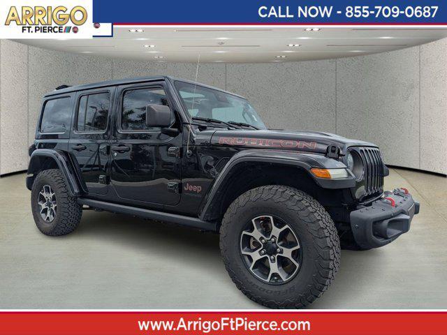 used 2021 Jeep Wrangler Unlimited car, priced at $20,569