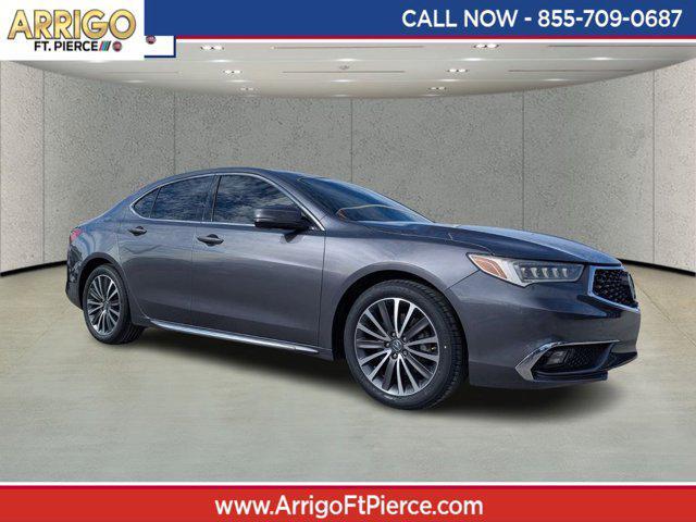 used 2018 Acura TLX car, priced at $18,854