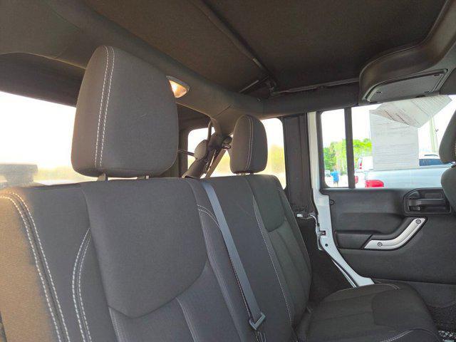 used 2017 Jeep Wrangler Unlimited car, priced at $15,692