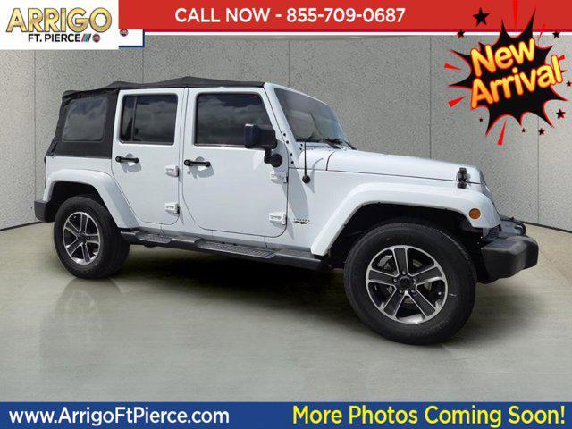 used 2017 Jeep Wrangler Unlimited car, priced at $15,692