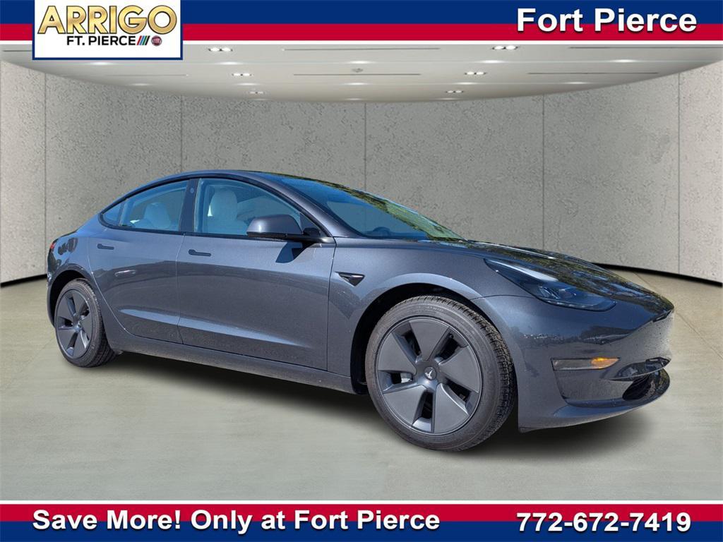 used 2023 Tesla Model 3 car, priced at $28,891