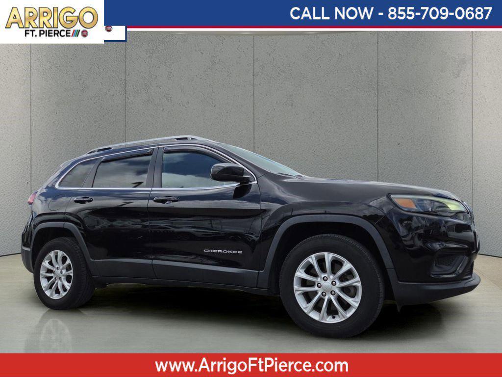 used 2019 Jeep Cherokee car, priced at $17,046