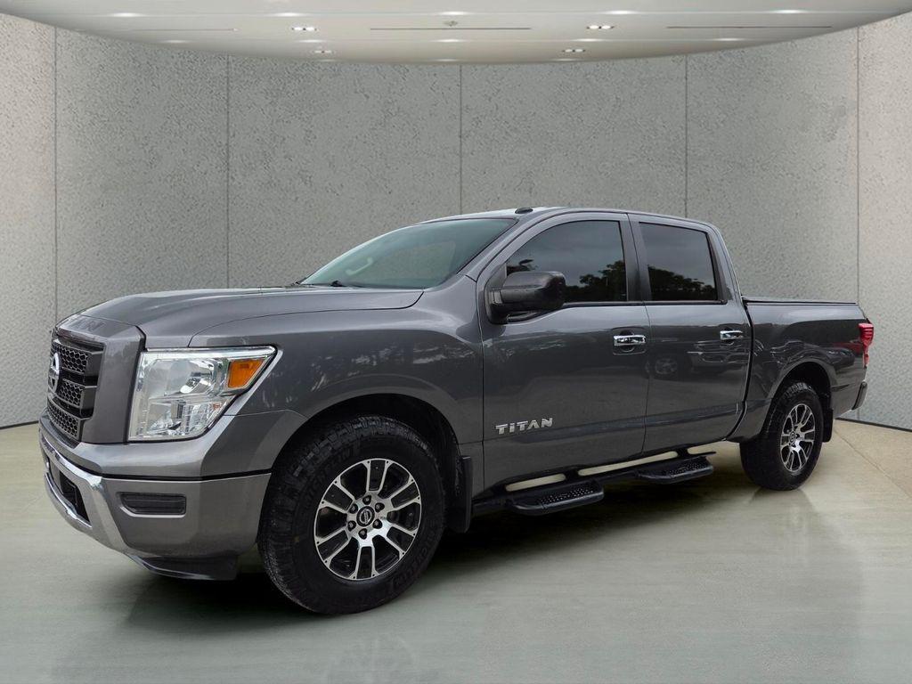 used 2021 Nissan Titan car, priced at $22,886