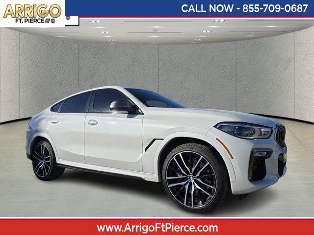 used 2021 BMW X6 car, priced at $48,912
