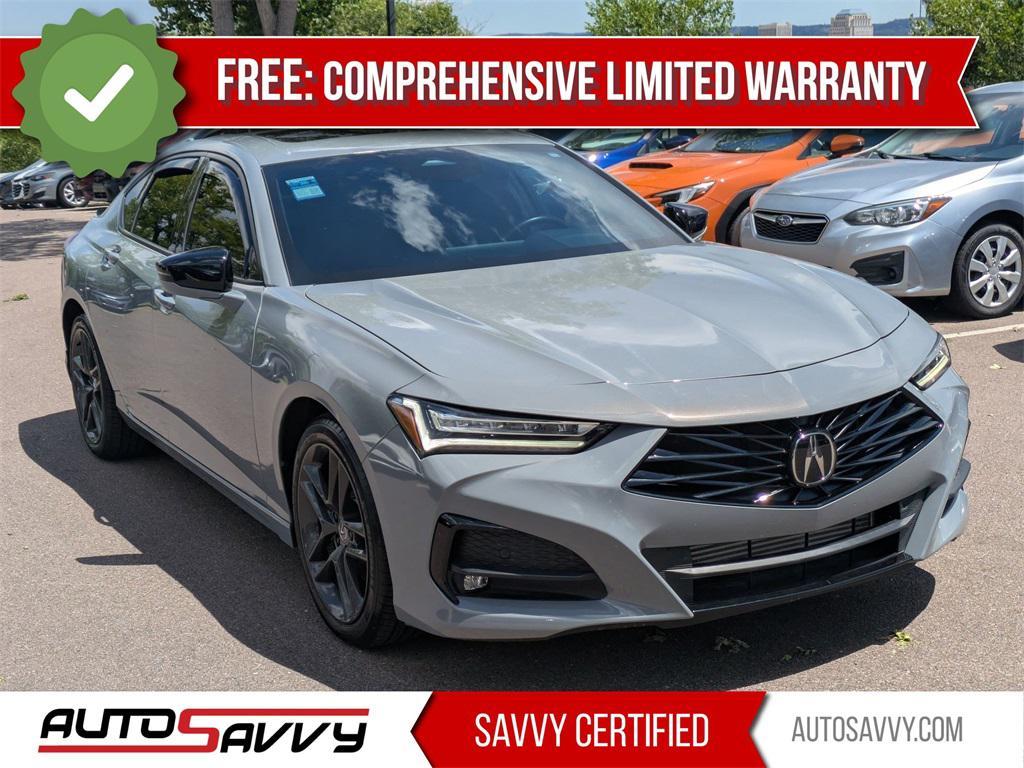 used 2025 Acura TLX car, priced at $37,000