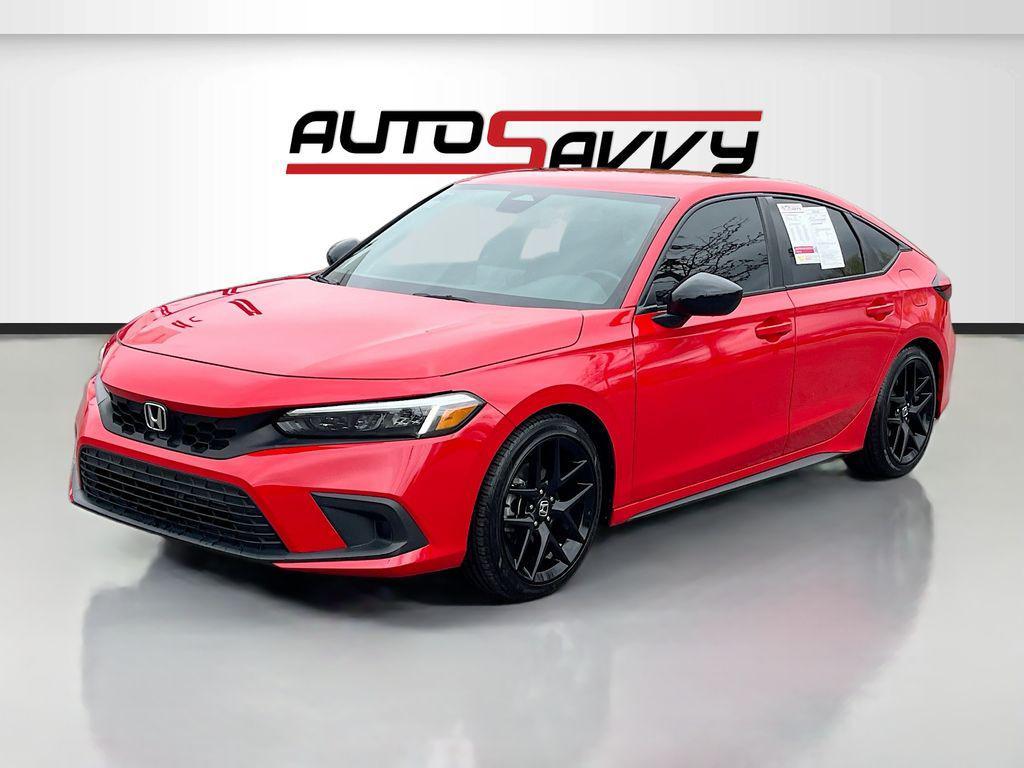 used 2022 Honda Civic car, priced at $18,800