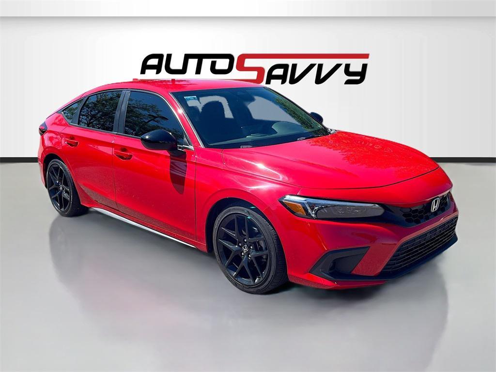 used 2022 Honda Civic car, priced at $19,200