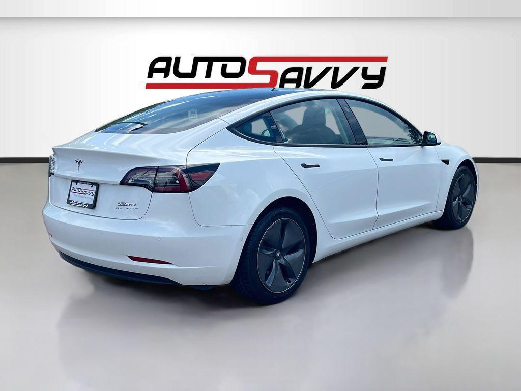 used 2022 Tesla Model 3 car, priced at $26,600