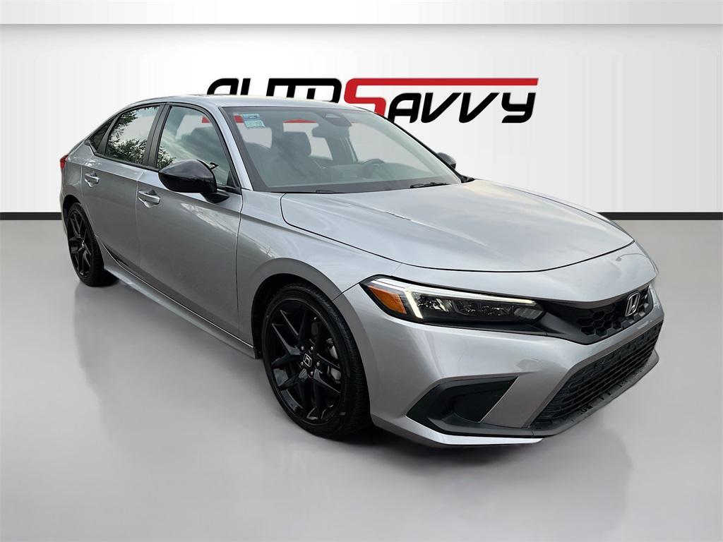 used 2022 Honda Civic car, priced at $19,100
