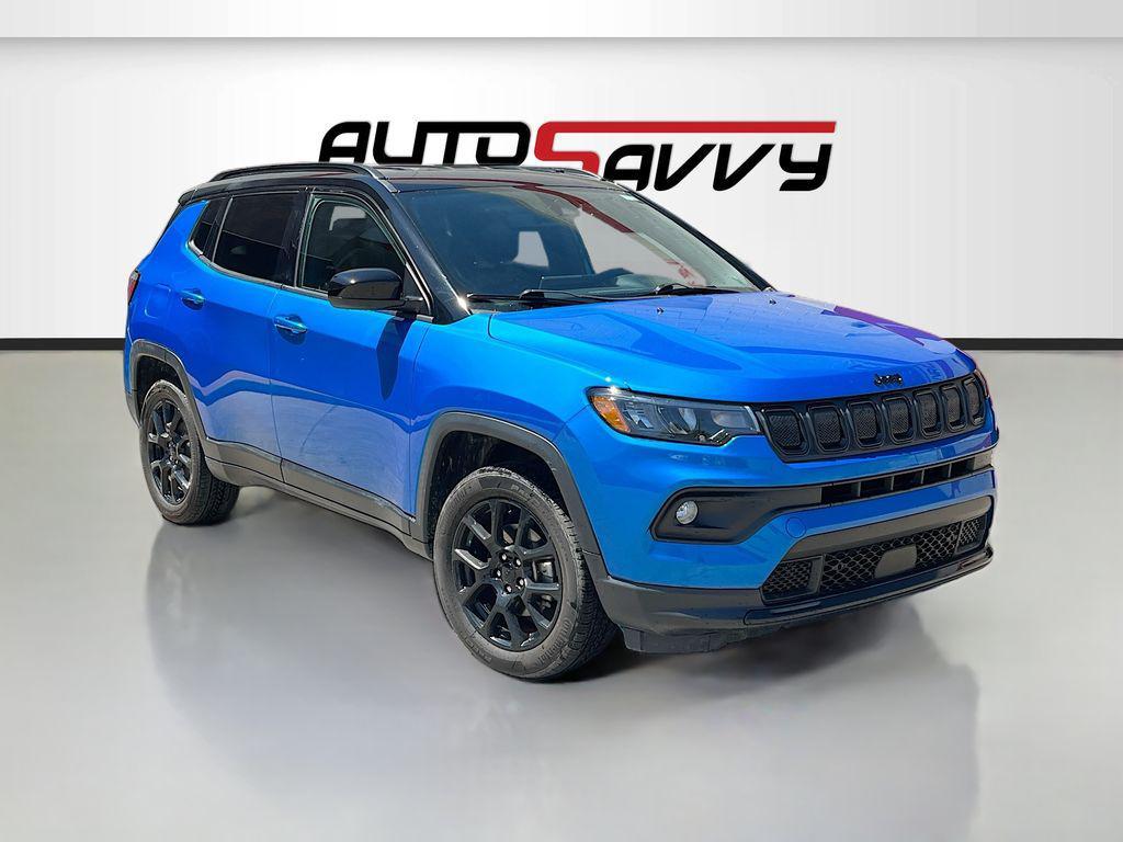 used 2022 Jeep Compass car, priced at $19,300