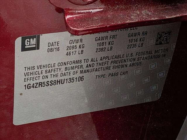 used 2017 Buick LaCrosse car, priced at $18,599