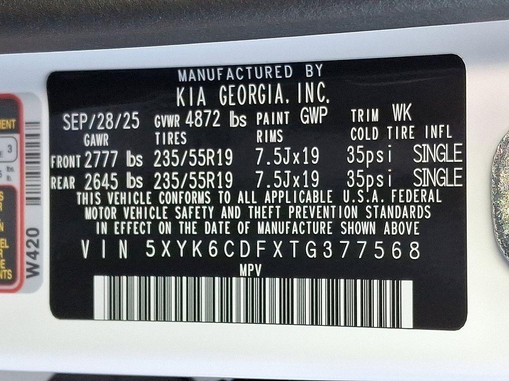 new 2026 Kia Sportage car, priced at $36,825