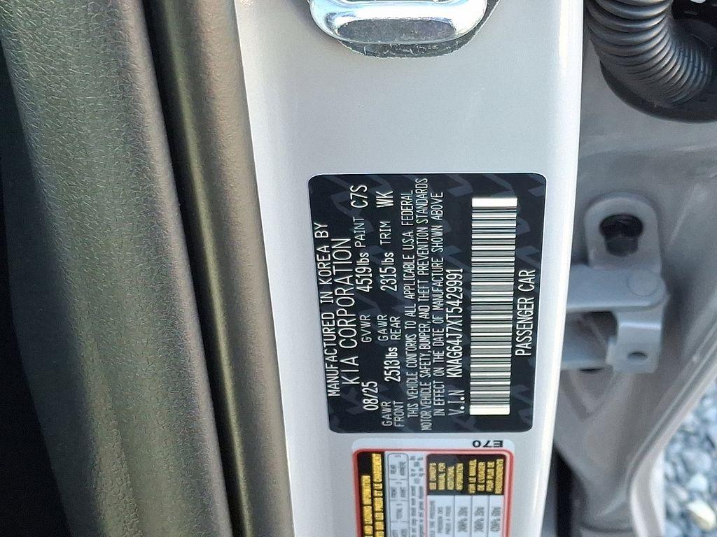 new 2026 Kia K5 car, priced at $34,045