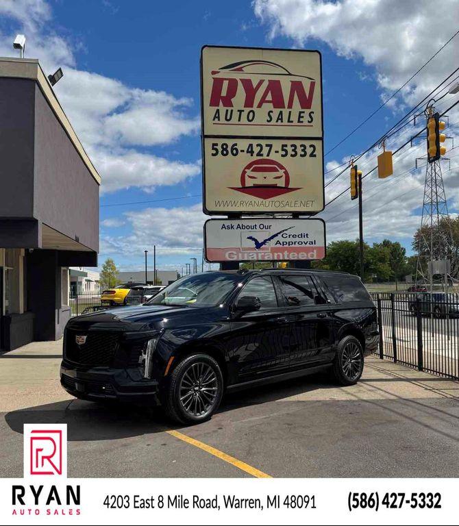 used 2025 Cadillac Escalade ESV car, priced at $139,905