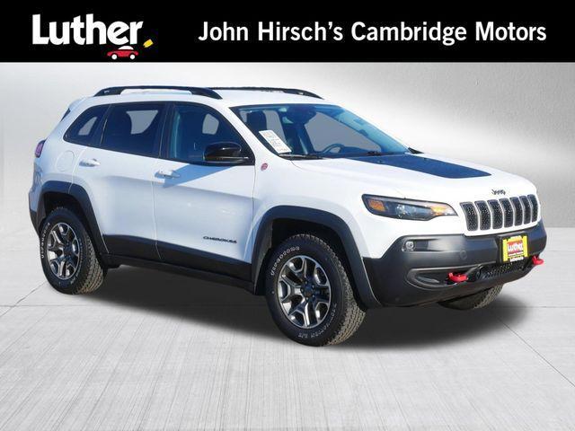 used 2022 Jeep Cherokee car, priced at $26,991