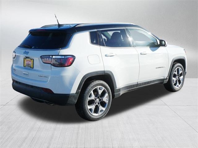 used 2021 Jeep Compass car, priced at $19,187