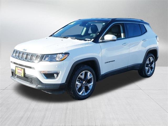 used 2021 Jeep Compass car, priced at $19,187