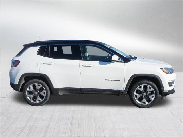 used 2021 Jeep Compass car, priced at $19,187