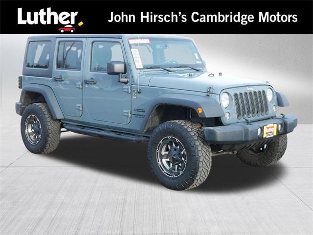 used 2014 Jeep Wrangler Unlimited car, priced at $11,992