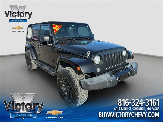 used 2017 Jeep Wrangler Unlimited car, priced at $19,980