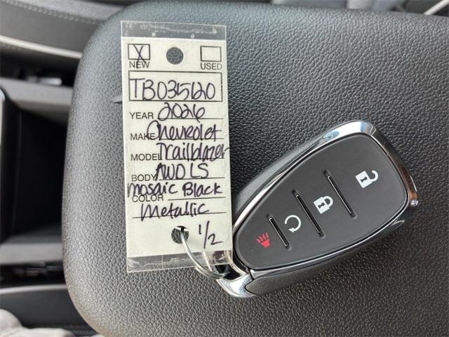 new 2026 Chevrolet TrailBlazer car, priced at $23,480