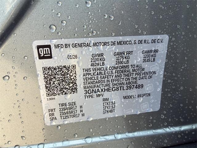 new 2026 Chevrolet Equinox car, priced at $27,795