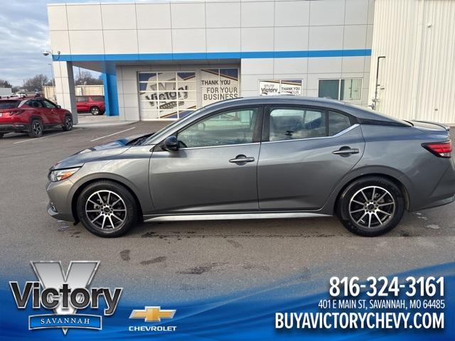 used 2021 Nissan Sentra car, priced at $13,500