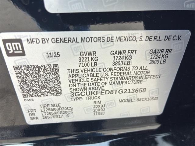 new 2026 Chevrolet Silverado 1500 car, priced at $60,420