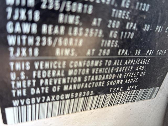 used 2016 Volkswagen Tiguan car, priced at $13,900