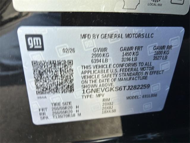 new 2026 Chevrolet Traverse car, priced at $45,780