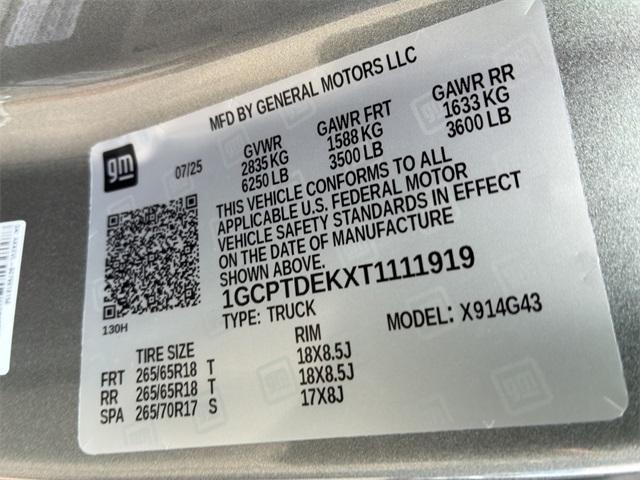 new 2026 Chevrolet Colorado car, priced at $40,745