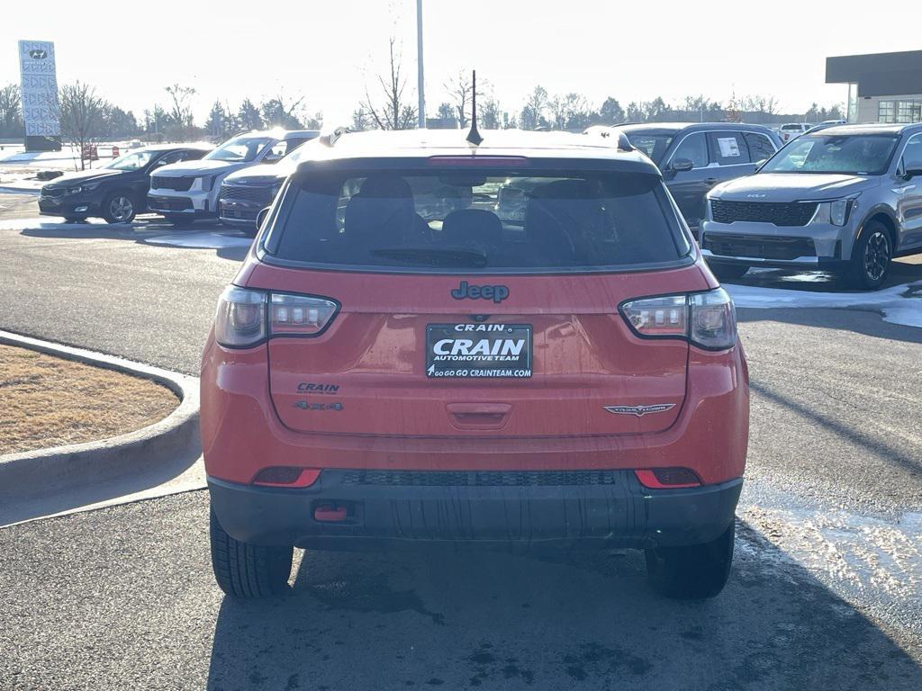 used 2021 Jeep Compass car, priced at $18,152