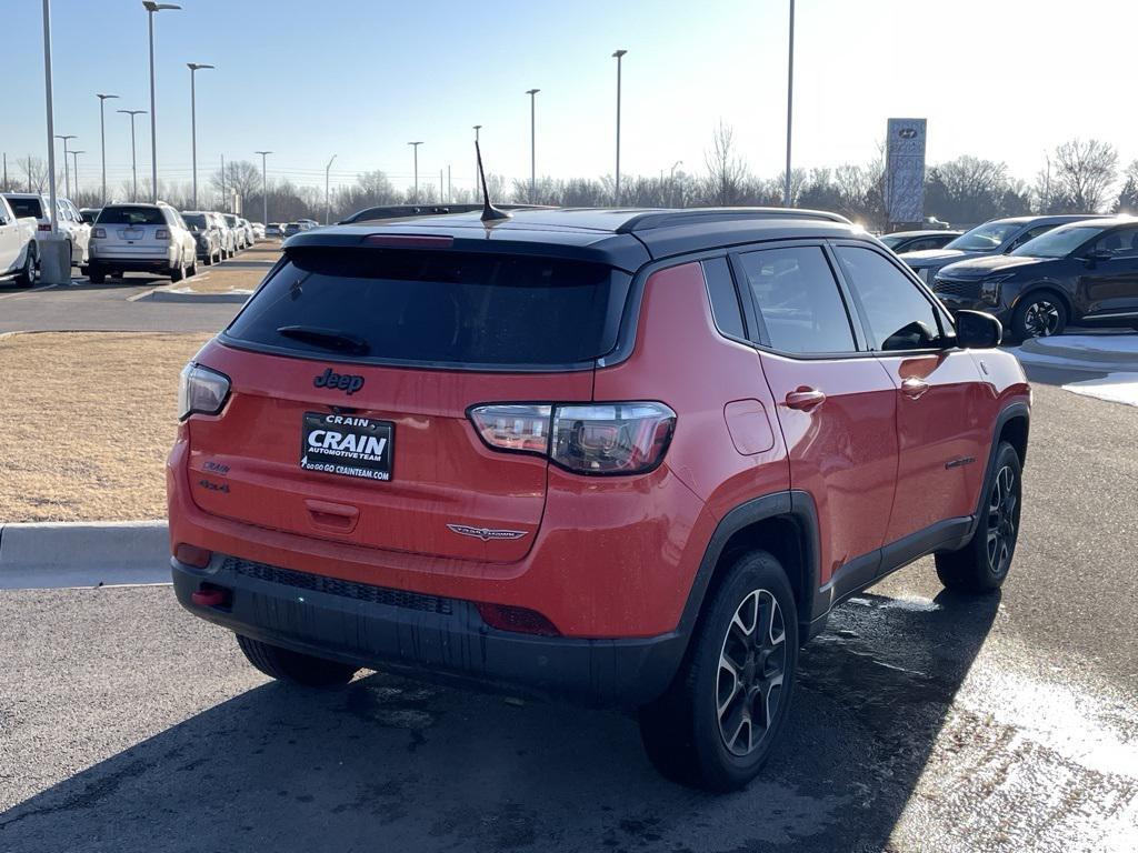 used 2021 Jeep Compass car, priced at $18,152