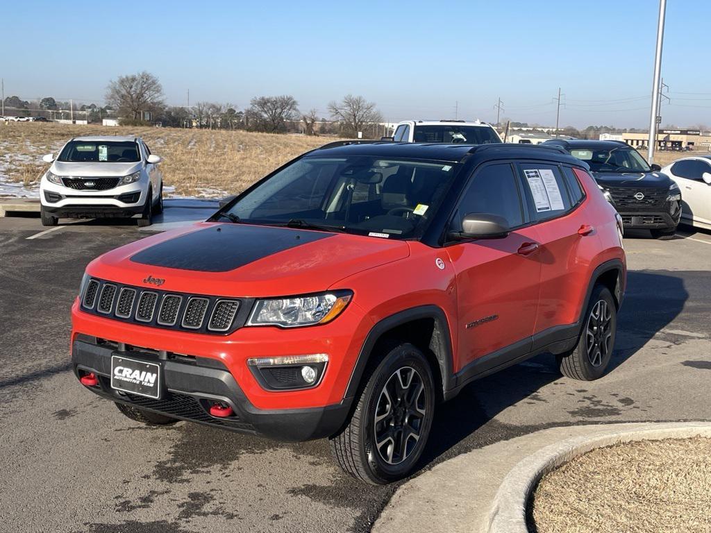 used 2021 Jeep Compass car, priced at $18,152
