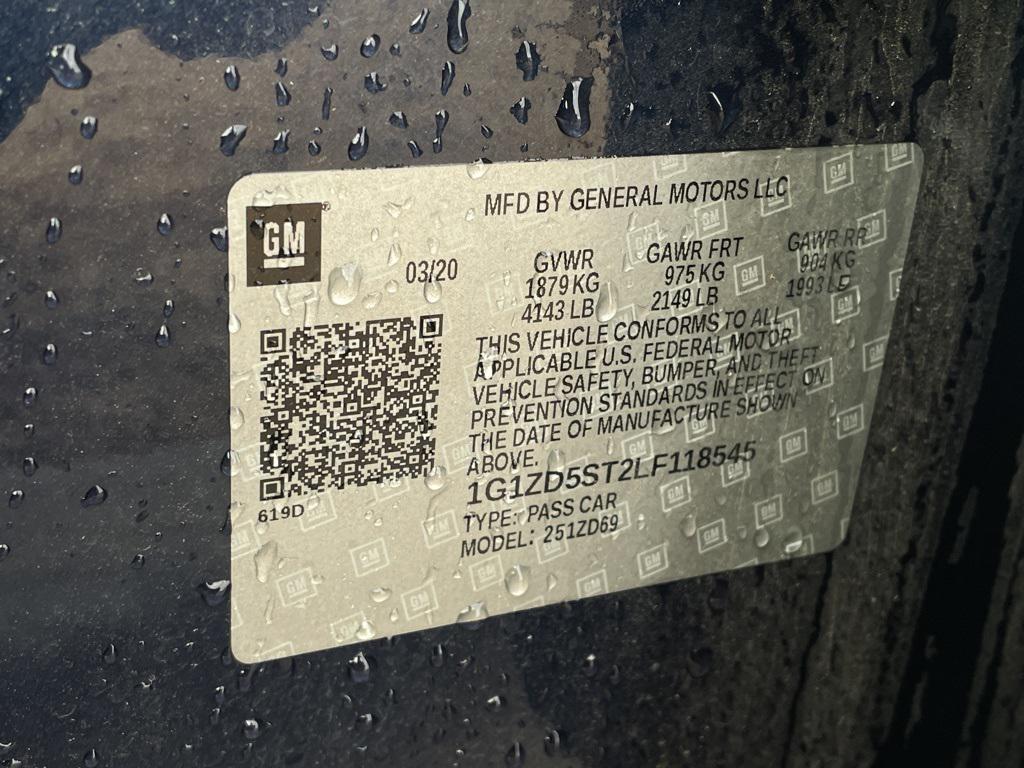 used 2020 Chevrolet Malibu car, priced at $12,119