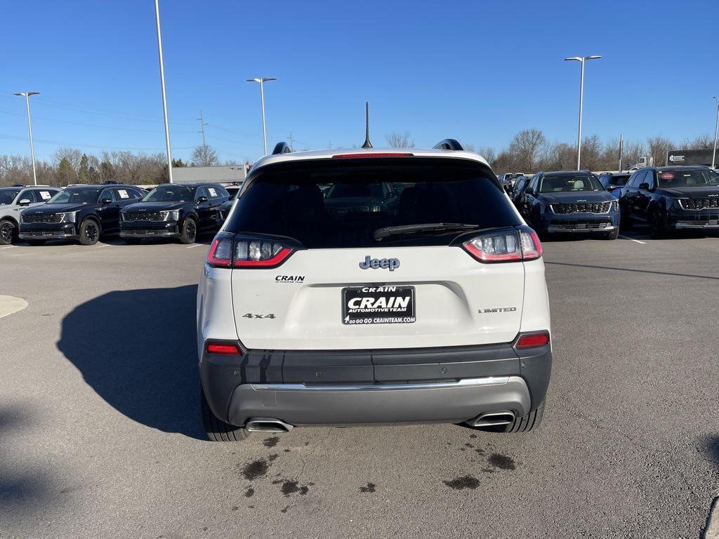 used 2022 Jeep Cherokee car, priced at $19,200