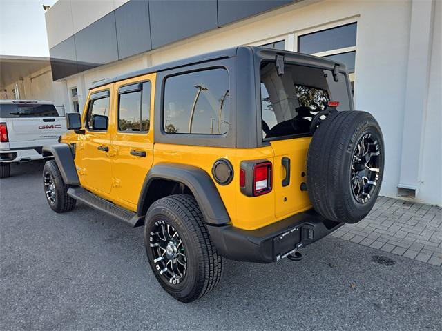 used 2020 Jeep Wrangler Unlimited car, priced at $23,490
