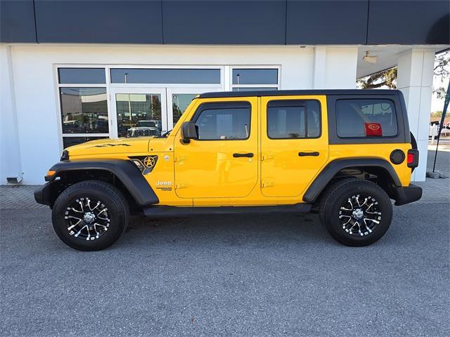 used 2020 Jeep Wrangler Unlimited car, priced at $23,490