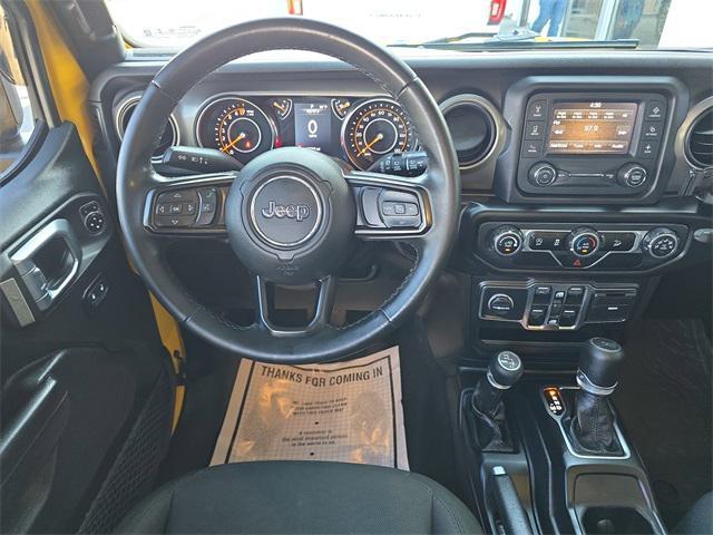 used 2020 Jeep Wrangler Unlimited car, priced at $23,490