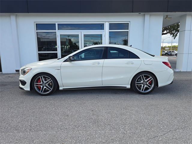 2016 Cirrus White Mercedes-Benz AMG CLA
