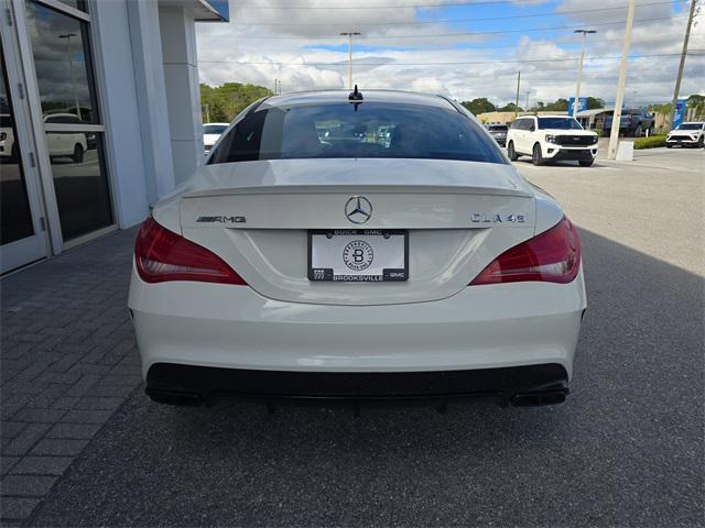 2016 Cirrus White Mercedes-Benz AMG CLA