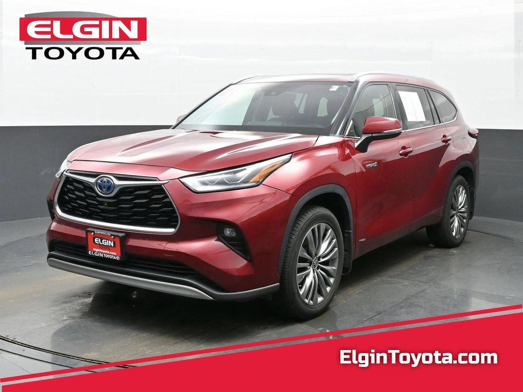 used 2021 Toyota Highlander Hybrid car, priced at $30,990
