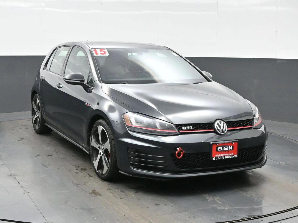 used 2015 Volkswagen Golf GTI car, priced at $13,490