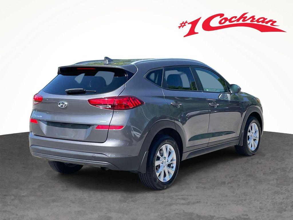 used 2021 Hyundai Tucson car, priced at $18,261